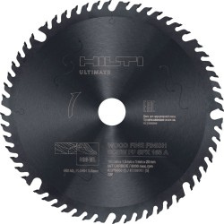 Disco de sierra circular de acabado fino para madera