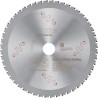 Disco de sierra circular X-Cut de acero y acero estructural