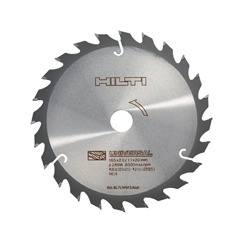 Disco de sierra circular para madera