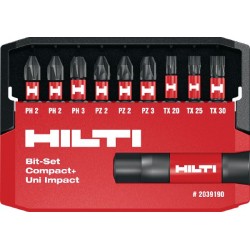 Juego de puntas de atornilladora de impacto de diamante S-BS (IMP)