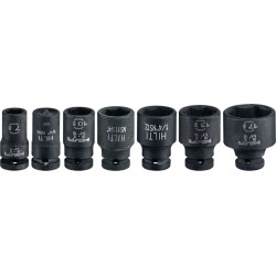 Vaso de impacto corto SI-S de 1/4"
