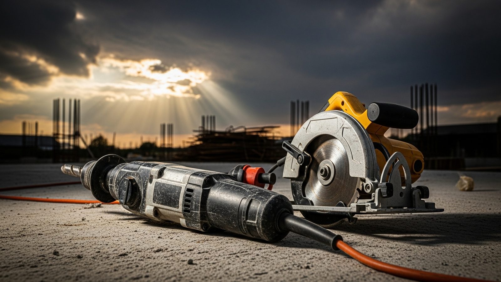 Herramienta eléctrica para obra
